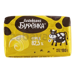Спред «Аленкина буренка», 82,5%, РФ, 180 г