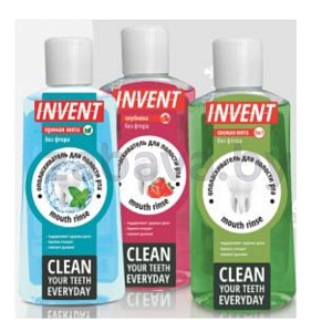 Ополаскиватель для полости рта Invent, 500 мл, в ассорт.