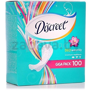 Прокладки гигиенические ежедневные Discreet, 100 шт.