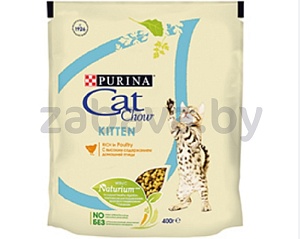 Сухой корм Purina Cat Chow для кошек, 400 г, в ассортименте
