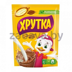 Какао-напиток Nestle Nesquik «Хрутка» быстрораств., 135 г
