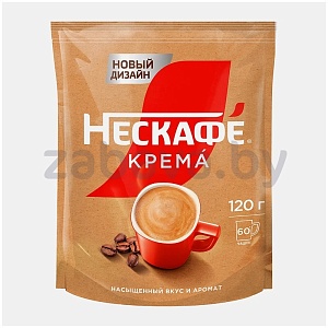 Кофе растворимый «Нескафе крема», класик, пакет, 120 г