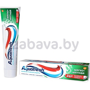 Зубная паста Aquafresh, мягко-мятная, 100 мл