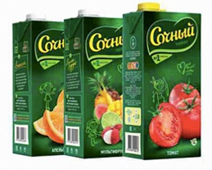 Сок или нектар «Сочный», 1,95/2 л