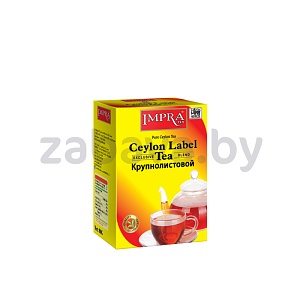Чай Impra черный крупнолистовой, 80 г