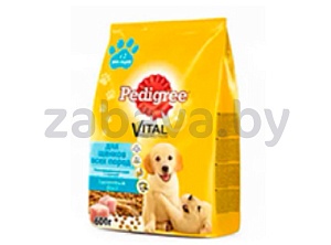 Сухой корм для щенков Pedigree, курица, 600 г