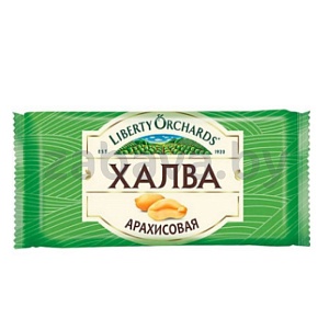 Халва Liberty Orchards, арахисовая, 185 г