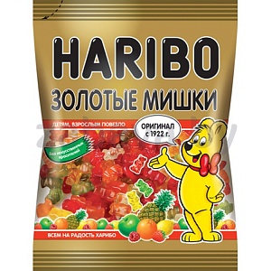 Мармелад жевательный Haribo «Золотые мишки», 80 г