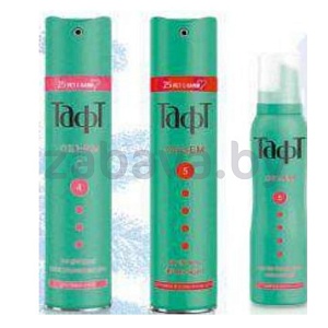 Лак/пена для волос «Тафт», 225/150 мл, в ассорт.