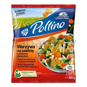 Овощи Poltino с римской приправой, зам., 450 г