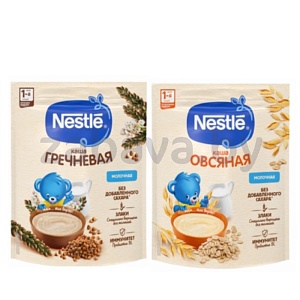 Каша Nestle, мол., гречн./овсян., 200 г