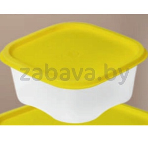 Контейнер квадратный «Фокус», 1,3 л