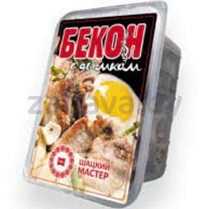 Продукт из мяса свинины «Бекон», с/к, мякотный, с дымком, 150 г