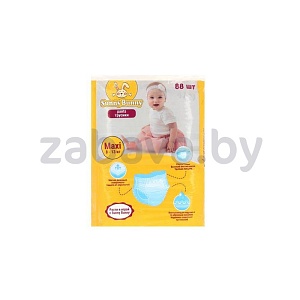 Подгузники-трусики детские Sunny Bunny, 88 шт.