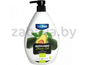 Гель для душа Deep Fresh Avocado, авокадо, 1 л