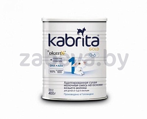 Cмесь молочная Kabrita Gold 1, 400 г, в ассортименте
