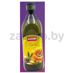 Масло оливковое Gusto с доб. подсолн., 750 мл