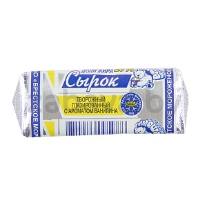 Сырок творожный «Тимоша» с ванилином, глазир., 15%, 45 г