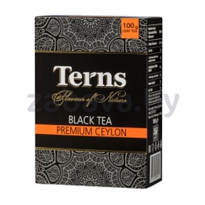 Чай Terns листов., 100 г, черн. Premium Ceylon