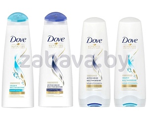 Шампунь или бальзам для волос Dove, 250/200 мл, в ассортименте