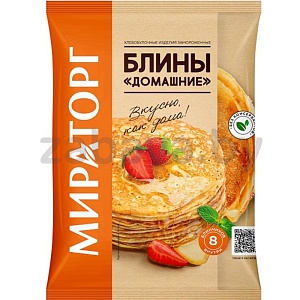 Блины «Мираторг» «Домашние», зам., 400 г