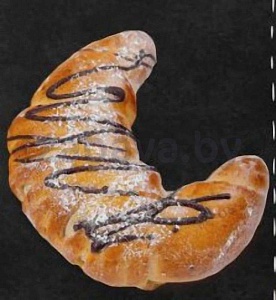 Булочка «Ягодный рогалик», 100 г