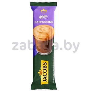 Напиток кофейный растворимый Jacobs Milka cappuccino, 18 г