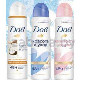 Дезодорант-антиперспирант «Дав», 150 мл, в ассорт.