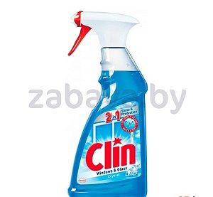 Средство для мытья окон, зеркал Clin, 500 мл