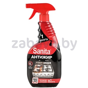 Спрей Sanita «Антижир 1 минута», 500 мл