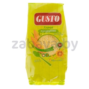 Хлопья кукурузные Gusto, 400 г