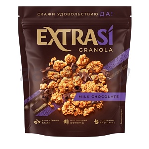 Гранола Extrasi, мол. шок., 300 г