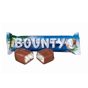 Батончик Bounty, шоколадный, 55 г