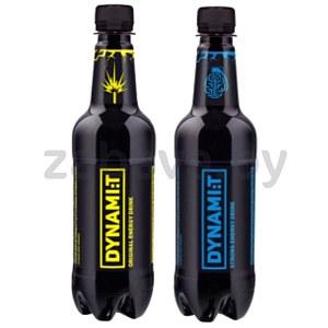 Напиток энергетич. Dynamit Original Energy Drink или Strong, 500 мл