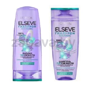 Шампунь или бальзам Elseve, «Гиалурон баланс», 250/200 мл