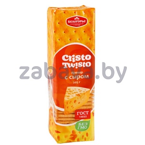 Крекер Cristo Twisto с сыром, 205 г