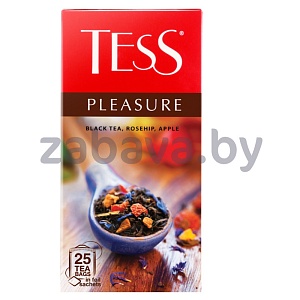 Чай черный Tess Pleasure, 25 пакетиков