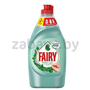 Средство для мытья посуды Fairy, чайное дерево-мята, 450 мл
