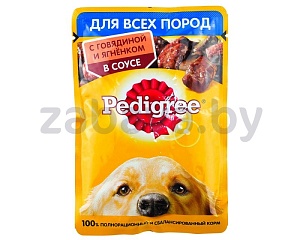 Корм для собак Pedigree, 85 г, в ассортименте