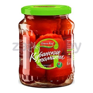 Томаты Green Ray, кубанские, в с/с, 720 мл