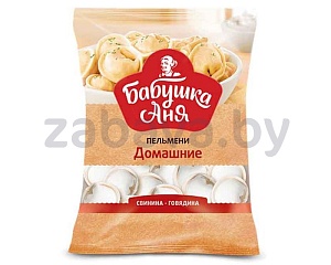 Пельмени «Бабушка Аня» «Домашние», зам., 1 кг