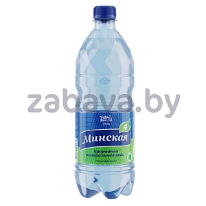 Вода минеральная «Минская-4», газир., 1 л