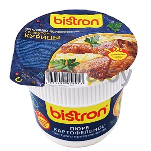 Картофельное пюре Bistron б/п, курица, 40 г