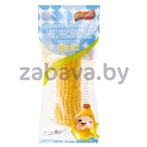 Кукуруза сладкая, отварн., в початки, Китай, 1 шт.