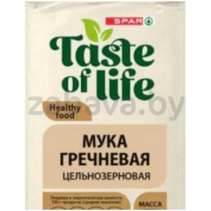 Мука цельнозерновая Spar Taste of Life гречневая, 500 г
