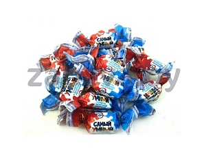 Конфеты «Самый умный» с молочной начинкой, глазир., РФ, 1 кг