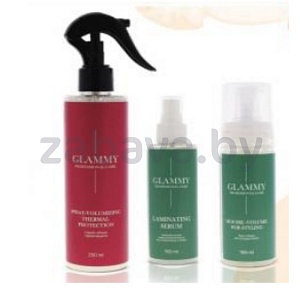 Мусс/сывор./спрей для укладки волос Glammy, 165/150/250 мл, в ассорт.