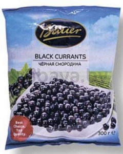 Чёрная смородина Bauer, замороженная, 300 г