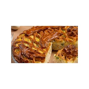 Пирог с яйцоми зеленым луком, 1 кг