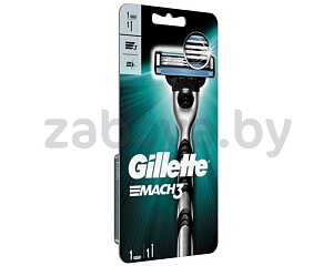 Станок для бритья Gillette Mach3 с 1 сменной кассетой